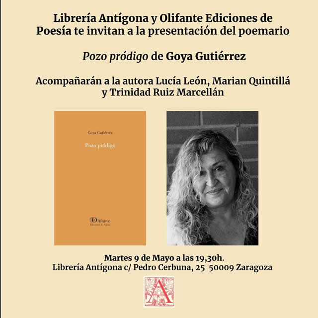 Goya Gutiérrez presenta 